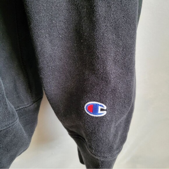 Vintage Champion Reverse Weave Washed Black Grape Emblem Size 3XL - Picture 3 of 15